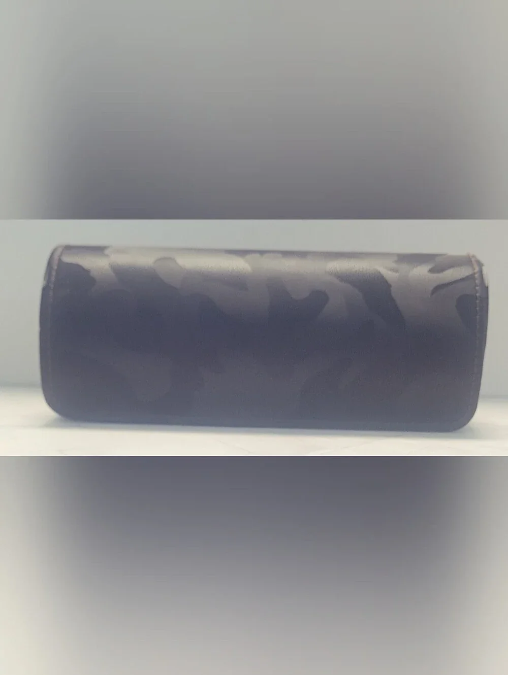 Nordstrom Chocolate Camo  Suede Jewelry Roll